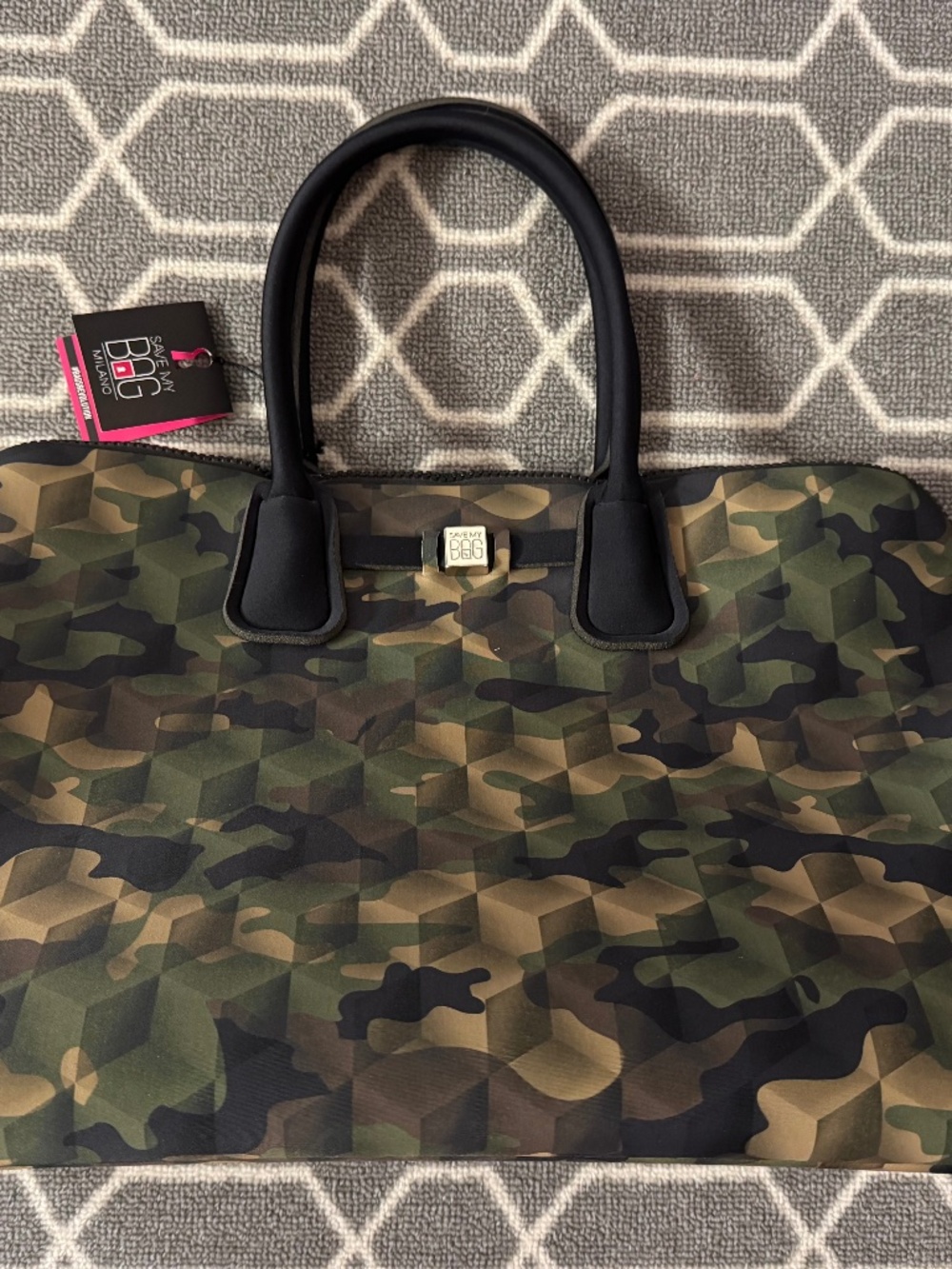 Save My Bag Camo Tote